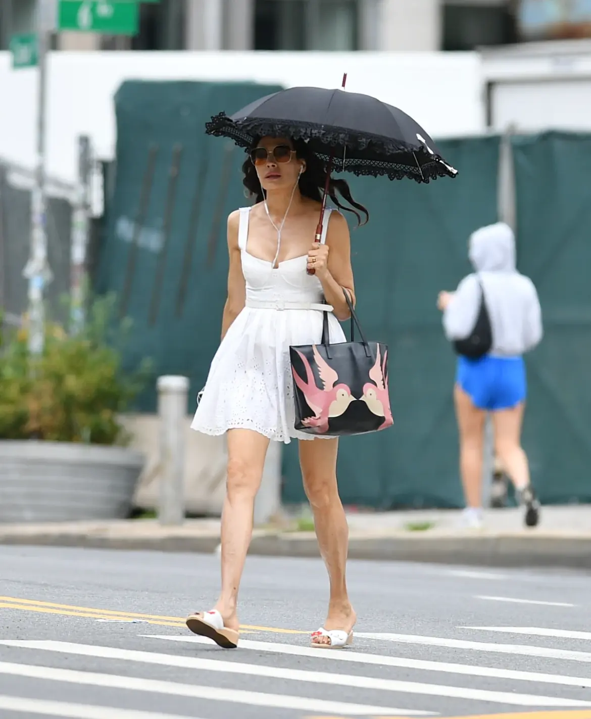 Famke Janssen Stuns in New York City Streets 07-19-25