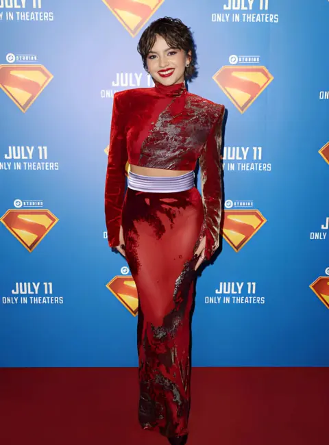 Isabela Merced – ‘Superman’ Movie Celebration at Kaseya Center in Miami 07-01-25