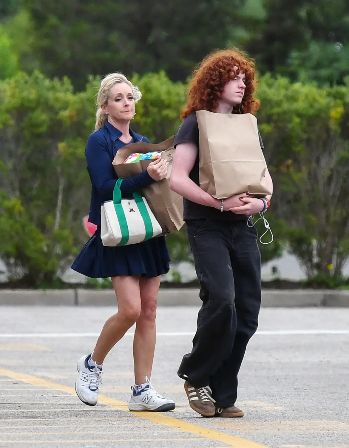 Jane Krakowski Spotted Enjoying a Shopping Day With Her Son in the Hamptons 07-12-25