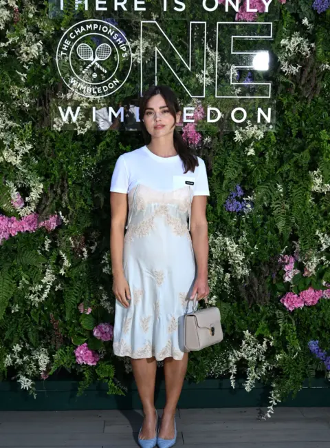 Jenna Coleman – Day Eleven of the Wimbledon Tennis Championships in London 07-09-25