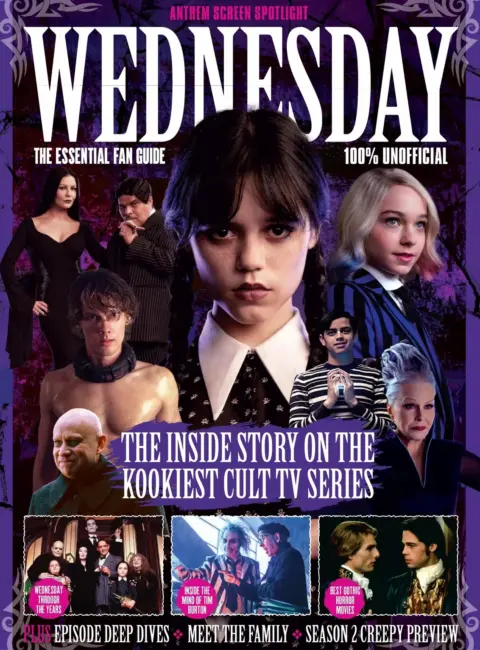 Jenna Ortega and Christina Ricci – Wednesday 2025