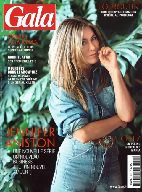 Jennifer Aniston – Gala France July 2025