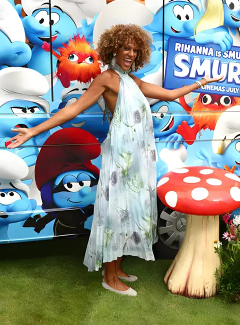 Judi Shekoni – ‘Smurfs’ Gala Screening in London, England 07-13-25