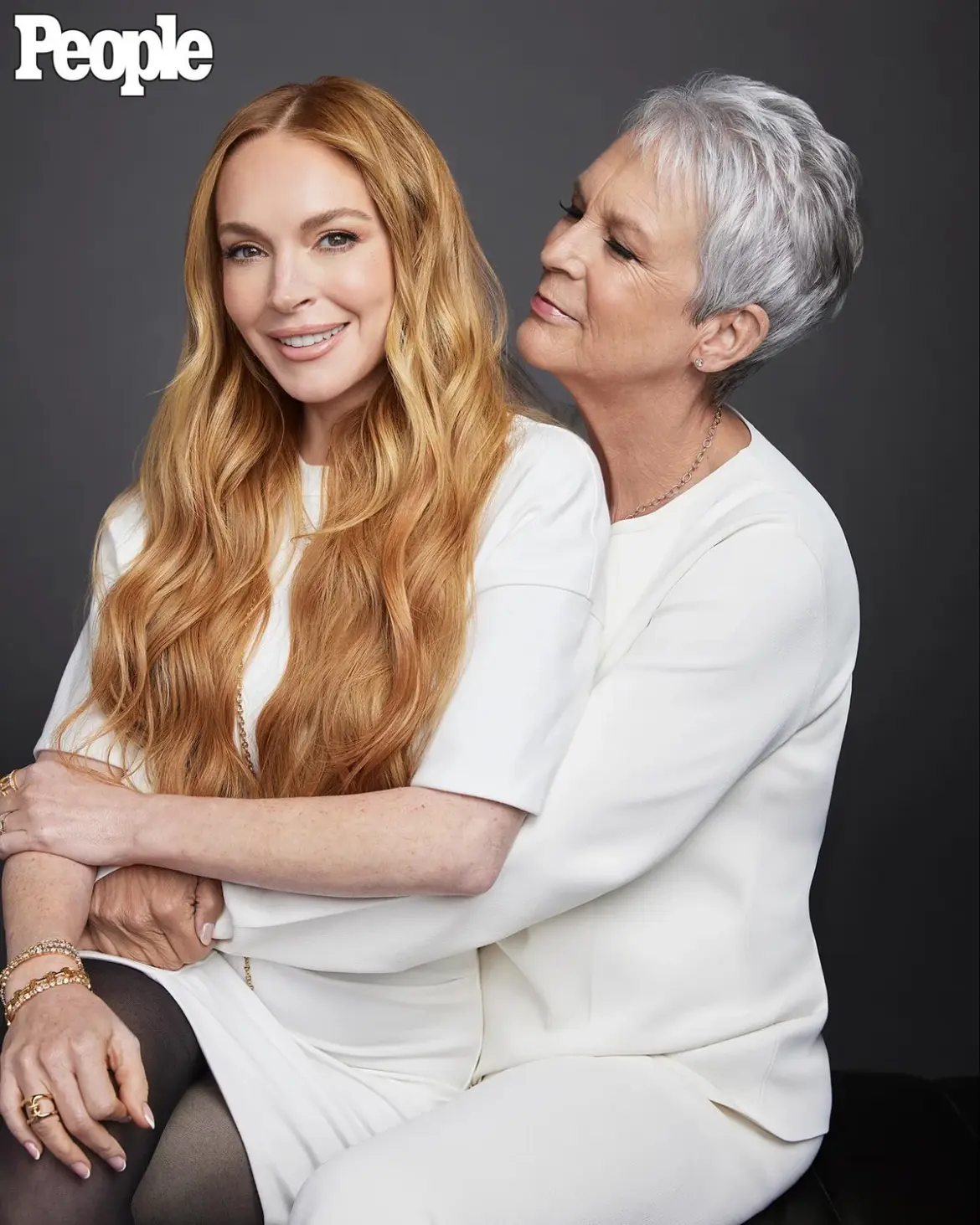 Lindsay Lohan & Jamie Lee Curtis – People Magazine August 2025