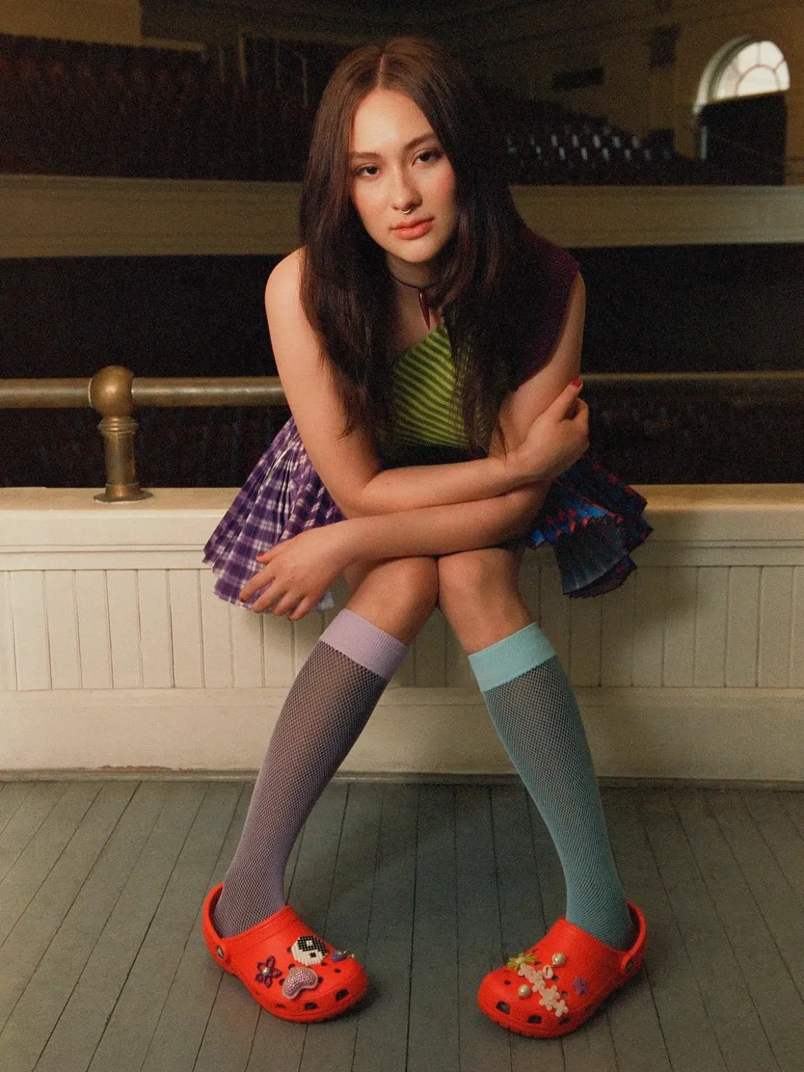 Lola Tung – Crocs Shoes Campaign July 2025
