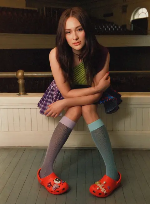 Lola Tung – Crocs Shoes Campaign July 2025