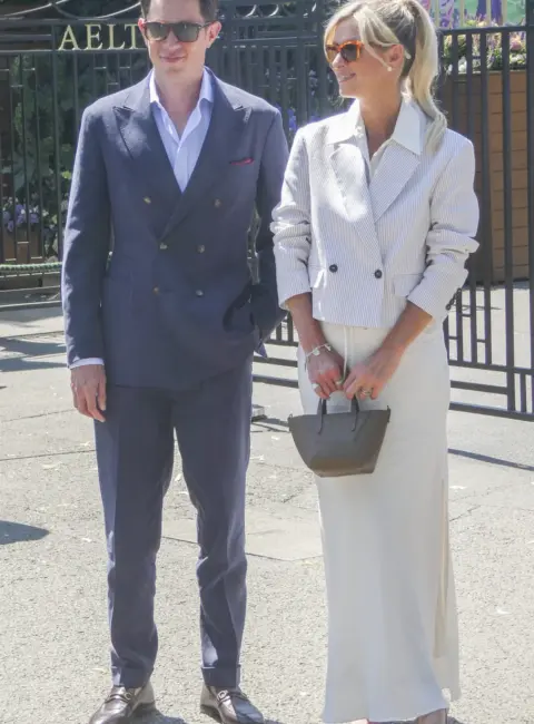 Nicky Hilton and Husband Make Grand Entrance at Wimbledon 07-12-25