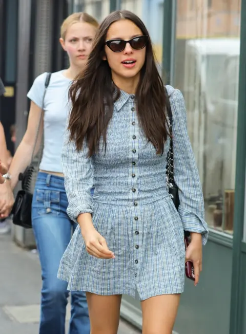 Olivia Rodrigo Spotted out in Manchester 07-01-2025