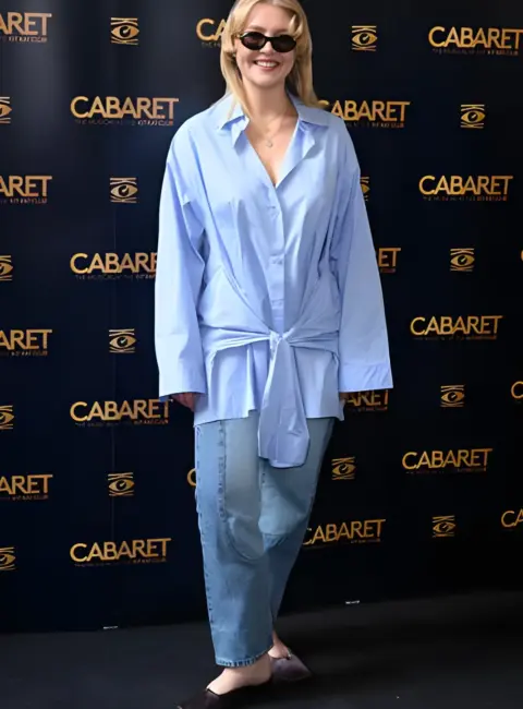 Rebecca Taylor Attends the 1500th Performance of ‘Cabaret At The Kit Kat Club’ in London, England 07-07-25