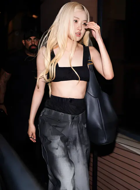 Rose (of Blackpink) is Seen in Chelsea in New York City 07-28-25