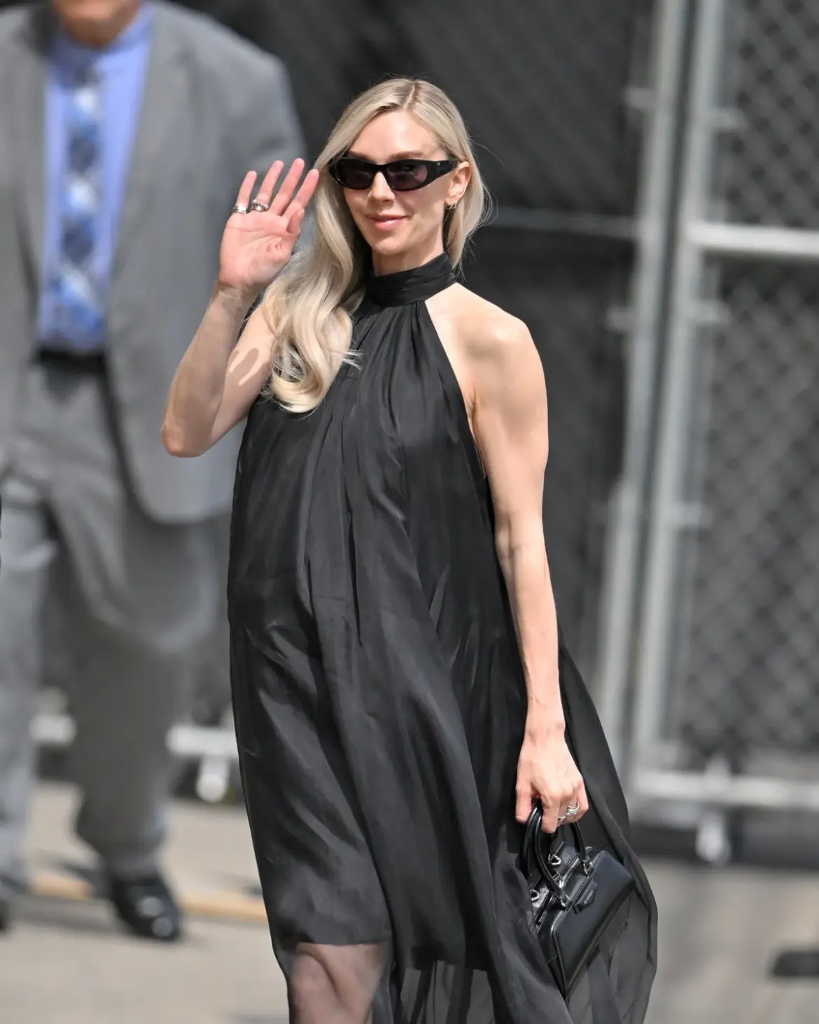 Vanessa Kirby Makes a Dazzling Entrance at Jimmy Kimmel Live! 07-21-25