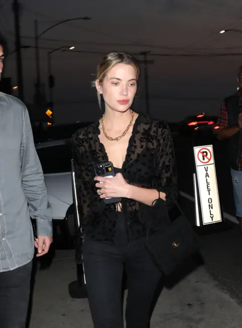 Ashley Benson and Husband Brandon Jack James Enjoy a Date Night at Giorgio Baldi 08-03-2025