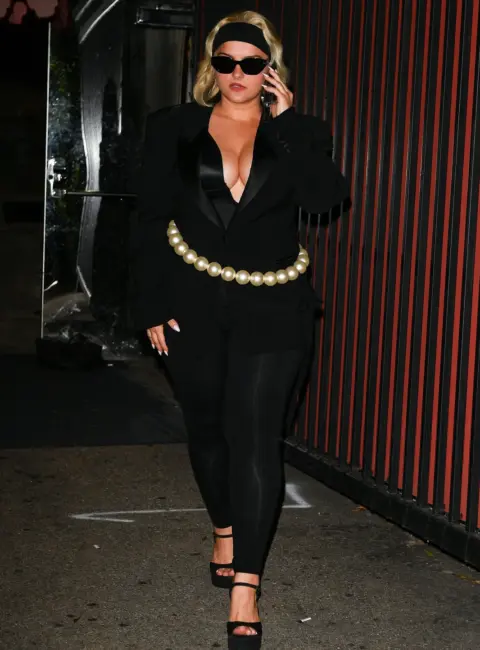 Bebe Rexha Attends Cara Delevingne’s Birthday Party at Bar Marmont in Los Angeles 08-05-2025