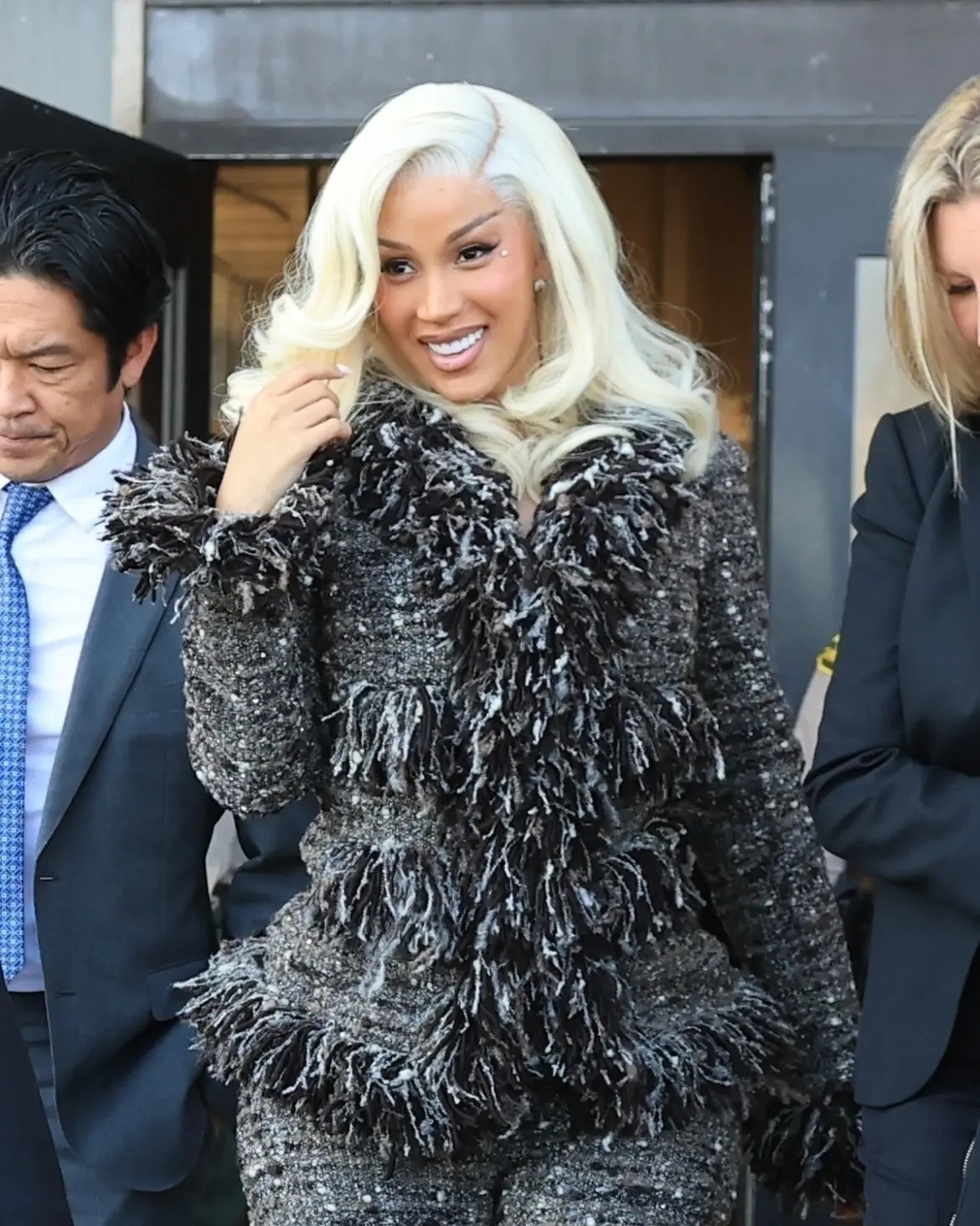 Cardi B Leaves Court with a Smile After Los Angeles Appearance 08-26-2025