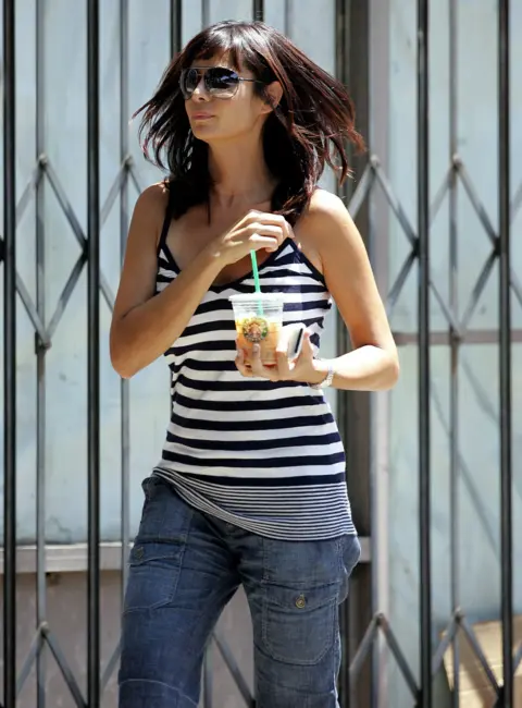 Catherine Bell Shopping in West Hollywood 07-08-2007