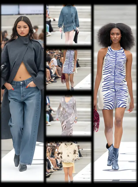 Topshop Topman AutumnWinter 2025 Show at Trafalgar Square in London, England 08-16-2025