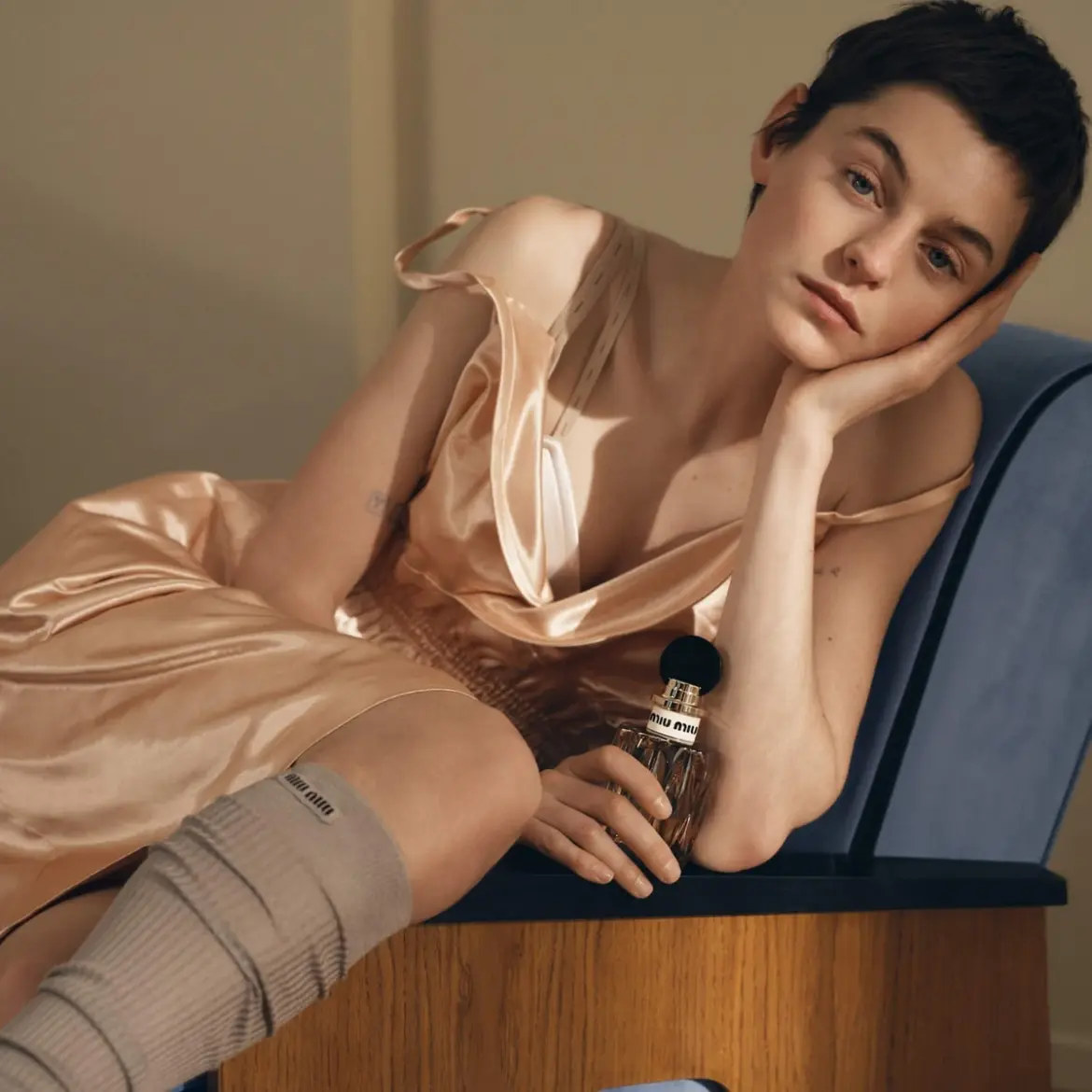 Emma Corrin – Photoshoot for ‘Miutine’ The New Fragrance by Miu Miu 2025