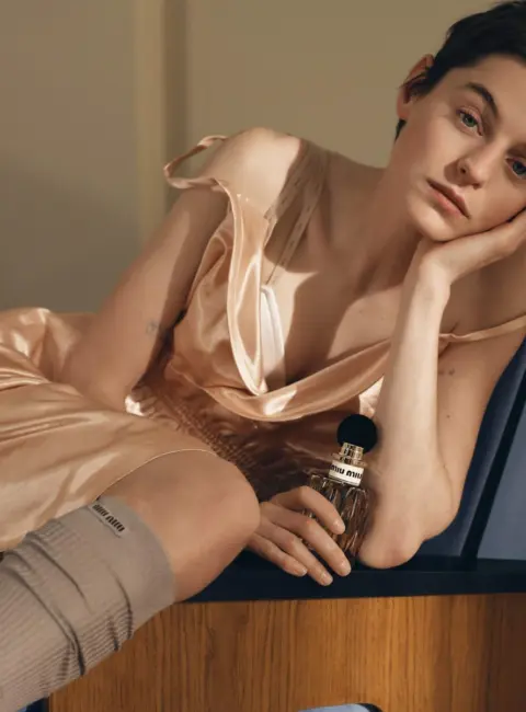 Emma Corrin – Photoshoot for ‘Miutine’ The New Fragrance by Miu Miu 2025