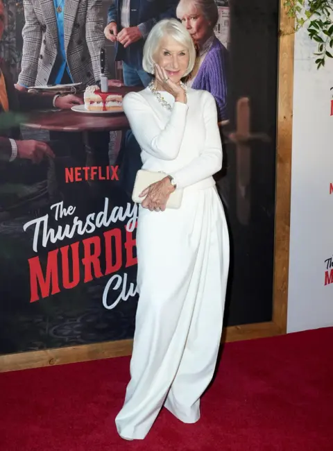 Helen Mirren – ‘The Thursday Murder Club’ NYC Special Screening 08-14-2025