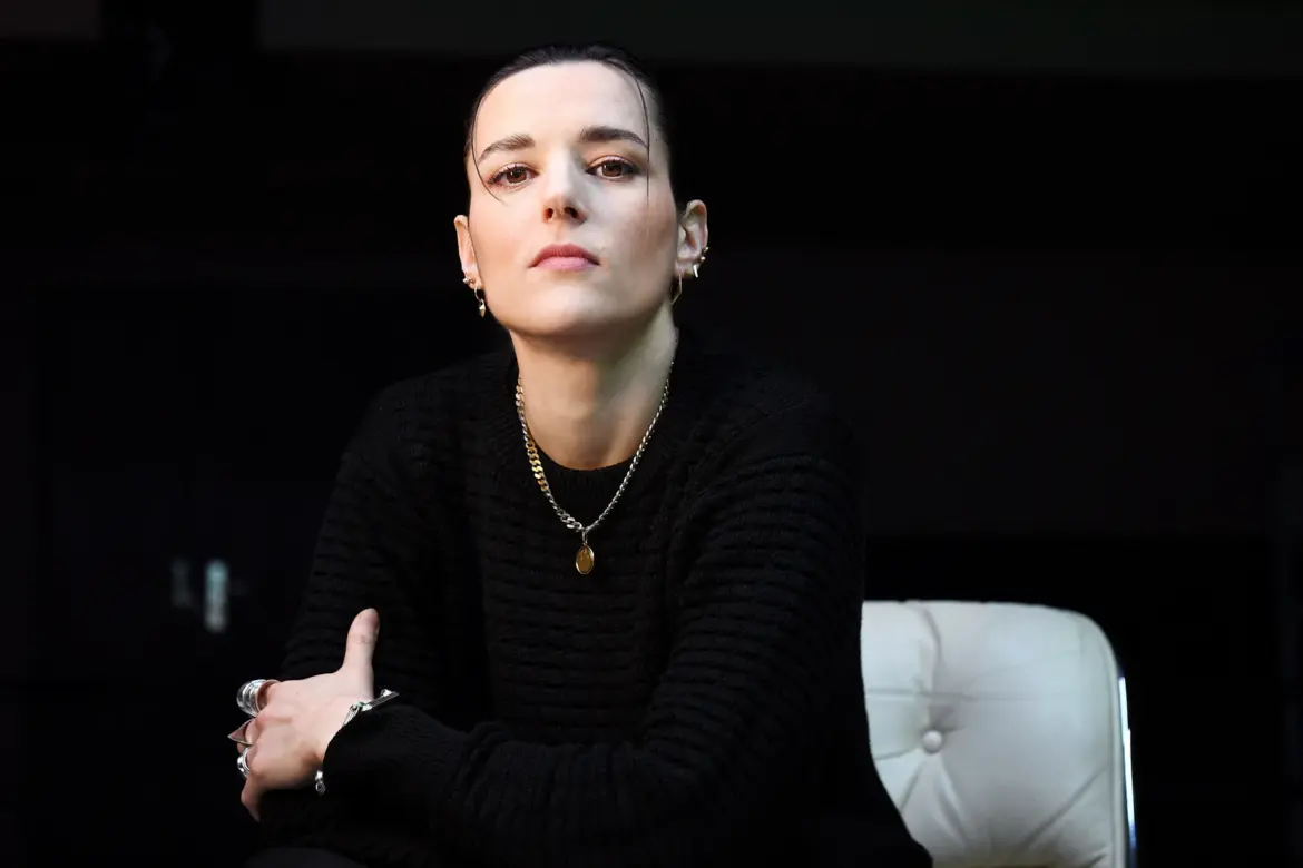 Jehnny Beth – Poses During a Photo Session in Paris 01-28-2020