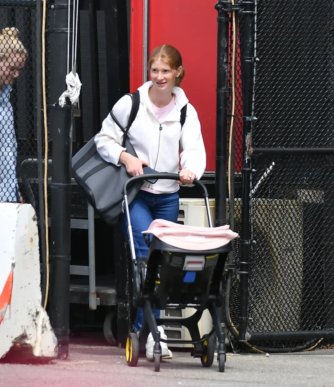 Jennifer Gates is Spotted Arriving to a Heliport in New York City 08-24-2025