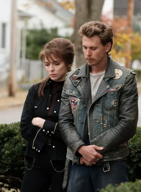Jodie Comer and Austin Butler – The Bikeriders 2023