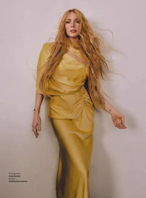 Lindsay Lohan – The Sunday Times Style August 2025