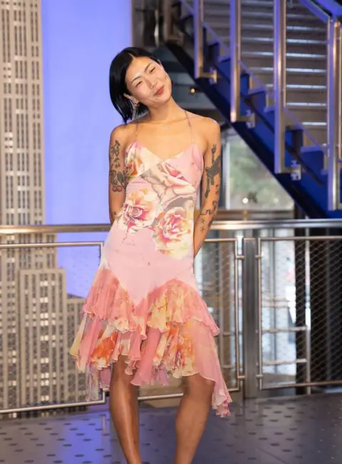 May Hong – Lights the Empire State Building to Kick off ‘kpop demon hunters’ Golden Weekend 08-22-2025