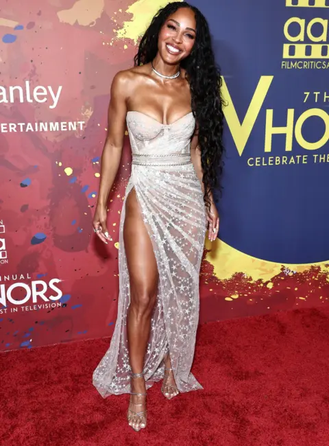 Meagan Good – 7th Annual AAFCA TV Honors, Arrivals, Los Angeles, California 08-23-2025