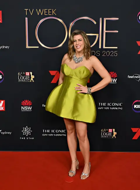 Megan Burslem – 2025 TV WEEK Logie Awards in Sydney, Australia 08-03-2025