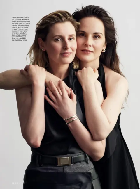 Michelle Dockery and Laura Carmichael – Harper’s Bazaar UK September 2025