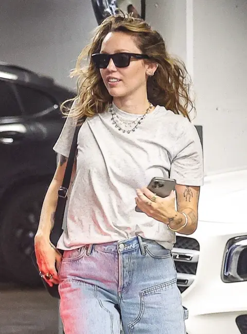 Miley and Tish Cyrus Enjoy Spa Day in Beverly Hills 08-08-2025