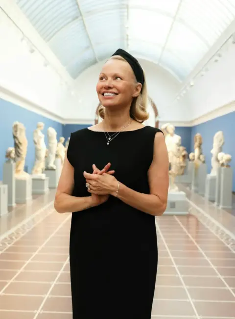 Pamela Anderson – Marco Bahler Photoshoot in Denmark August 2025