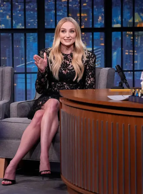 Sophie Turner – Late Night with Seth Meyers 08-14-2025