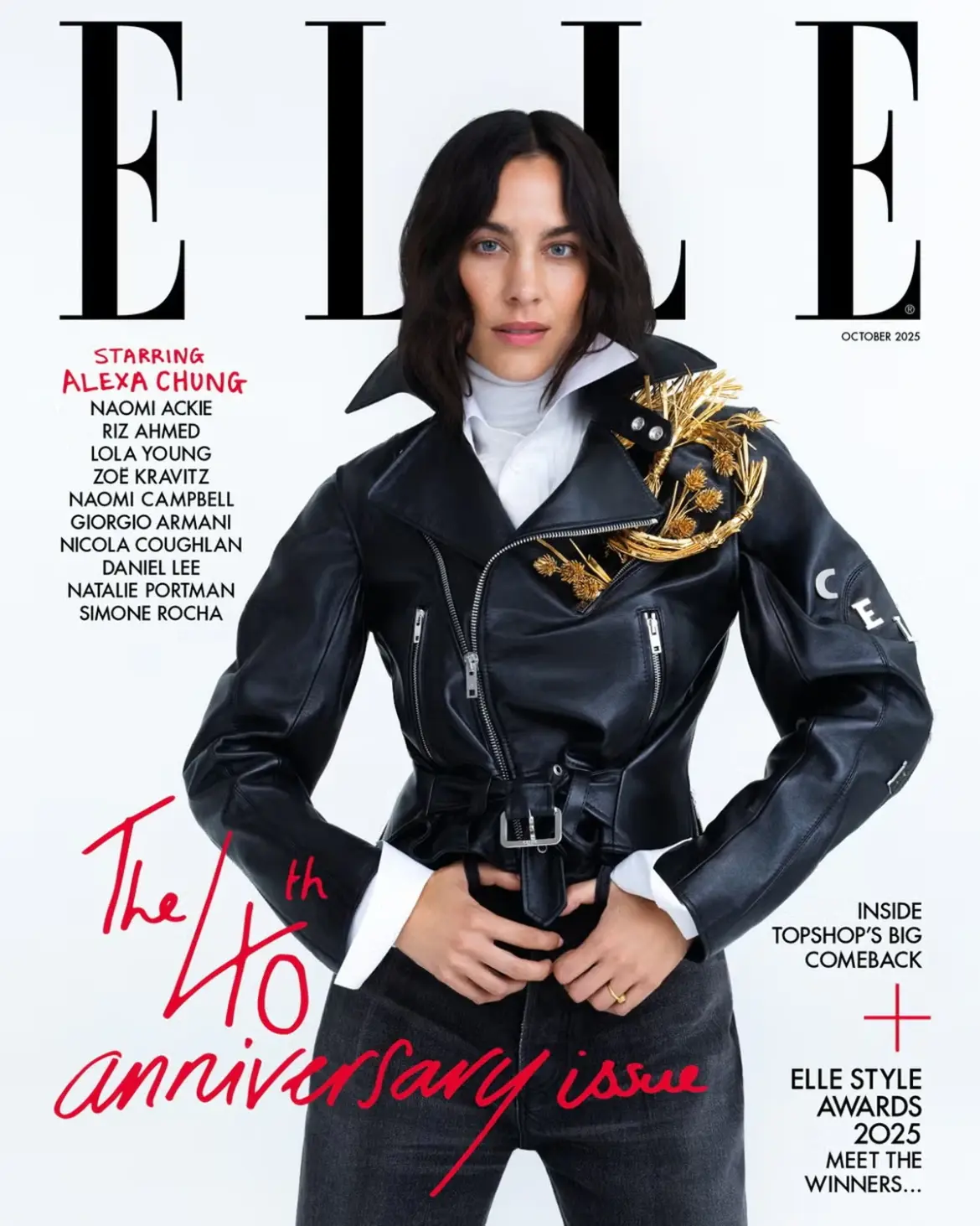 Alexa Chung – Elle UK October 2025