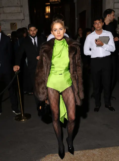 Caro Daur Shines at Milan After-Party 09-23-2025