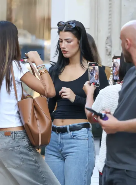 Charli D’Amelio Out and About in Paris 09-18-2025