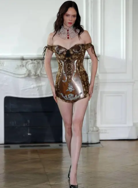 Coco Rocha – Weinsanto Womenswear SpringSummer 2026 show as part of Paris Fashion Week in Paris, France 09-29-2025