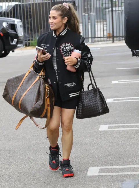 Danielle Fishel Outside Dancing With The Stars in Hollywood 09-27-2025