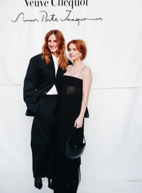 Emma Roberts and Julia Roberts – Jacquemus Veuve Clicquot Event 09-09-2025