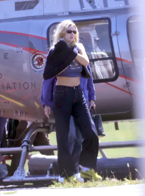 Gwyneth Paltrow and Family Touch Down at Hamptons Airport 09-13-2025