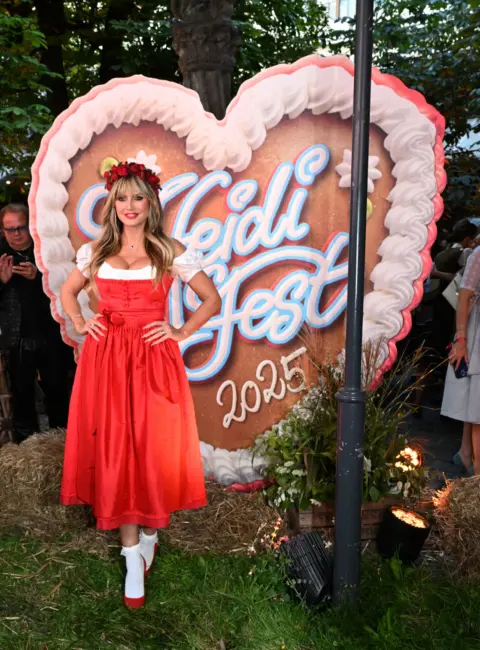 Heidi Klum – Host Oktoberfest Themed Party in Munich 09-18-2025