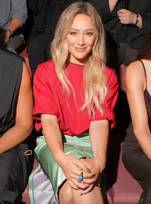 Hilary Duff – Fendi Fashion Show in Milan 09-24-2025