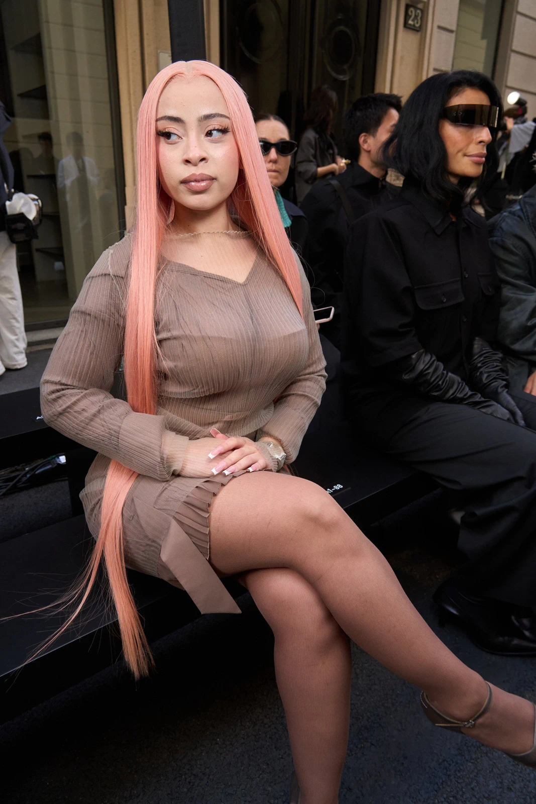 Ice Spice – Attends MM6 Maison Margiela Fashion Show During Milan Womenswear SpringSummer 2026 in Milan, Italy 09-25-2025