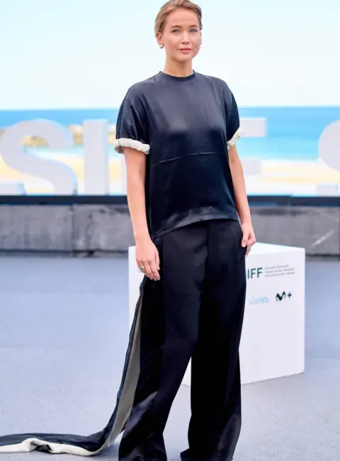 Jennifer Lawrence – ‘Die My Love’  Photocall During the 73rd San Sebastian Donostia International Film Festival in San Sebastian, Spain 09-26-2025