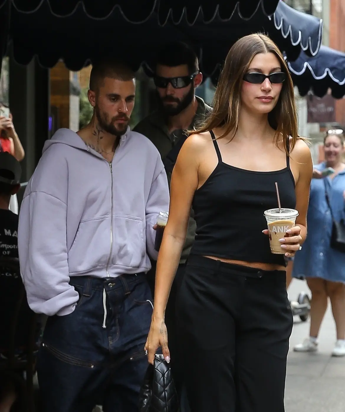 Justin & Hailey Bieber Step Out of Sadelle’s After Enjoying Lunch in NYC 09-06-2025