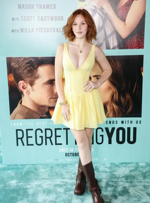 Lily Brooks O’Briant – Attends ‘Regretting You’ Screening at The London West Hollywood in California 09-28-2025