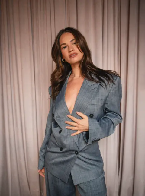 Lily James – Shutterstock TIFF Portraits September 2025