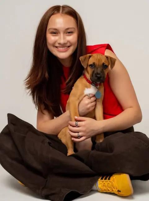 Lola Tung – BuzzFeed ‘The Puppy Interview’ 2025