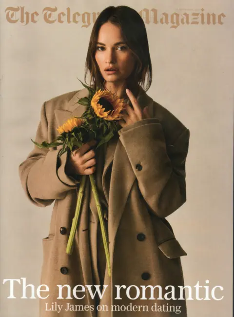 Lily James – Telegraph Magazine September 2025